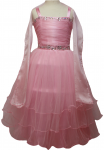GIRLS CASUAL DRESSES  (0232322) PINK